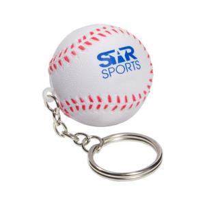 Stress Shape - Baseball Key Ring