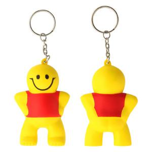 Stress Shape Little Man Key Ring