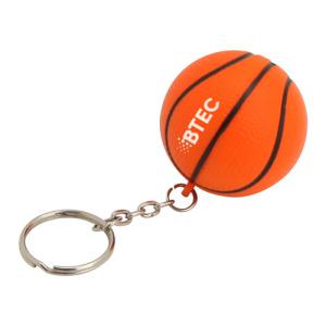 Stress Shape - Basketball Keyring